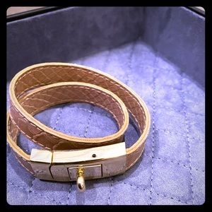 CC Skye Wrap Bracelet in Taupe